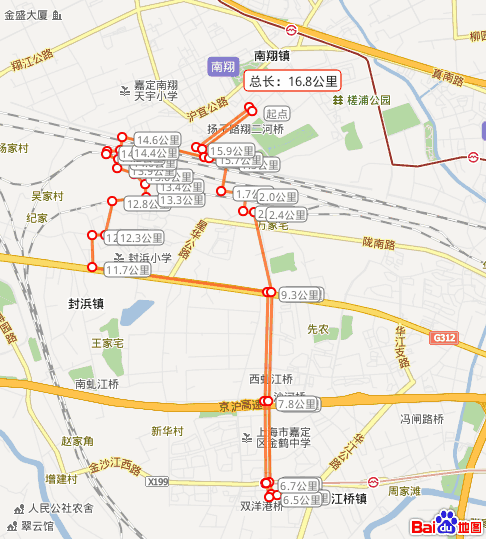 南翔江桥万达骑行记